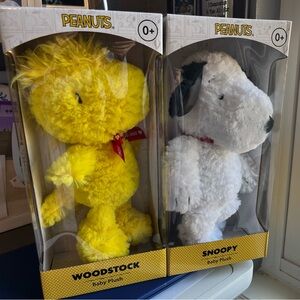 Snoopy & Woodstock plush set